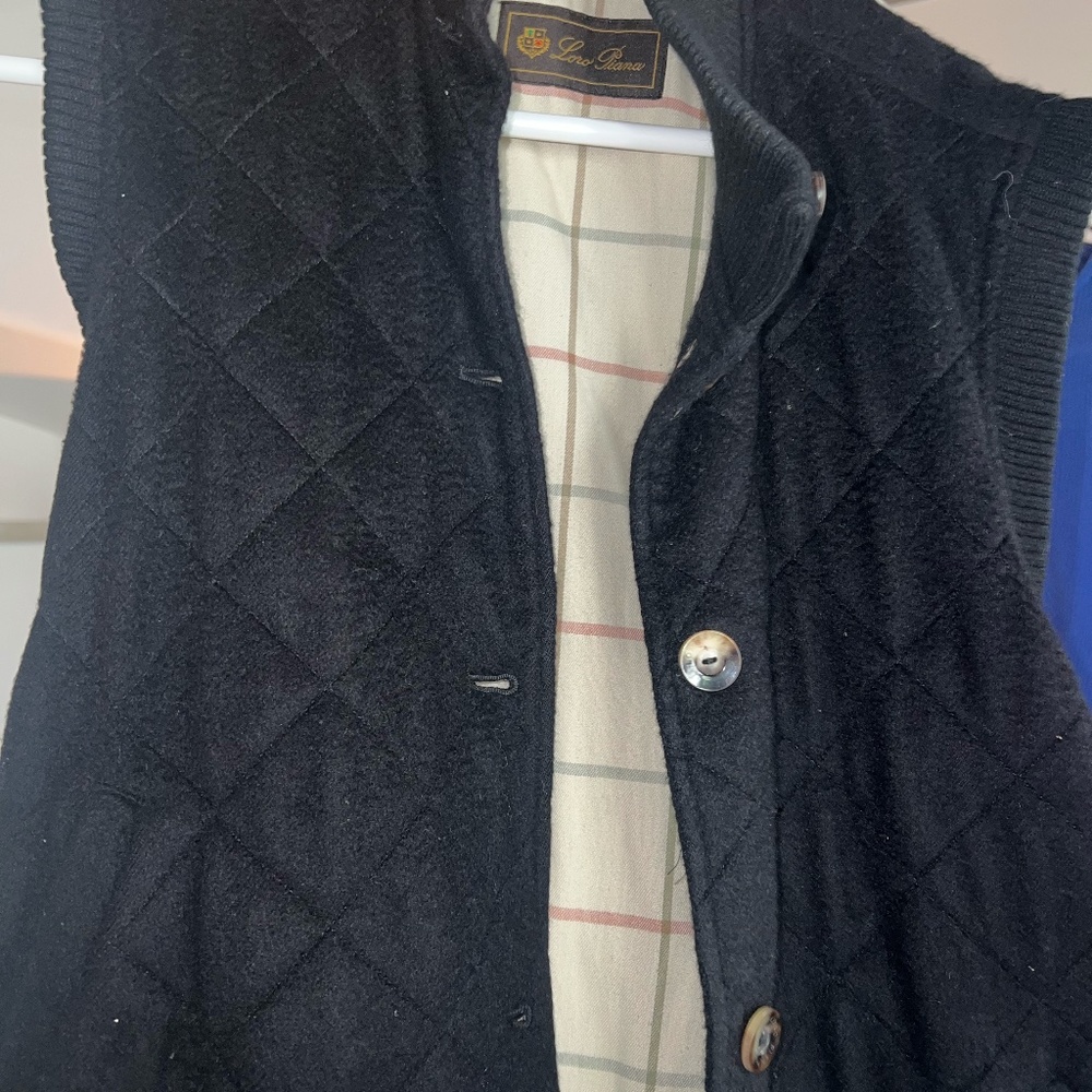 AUTHENTIC LORO PIANA REVERSIBLE VEST